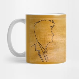 10th Doctor Silhouette Mug